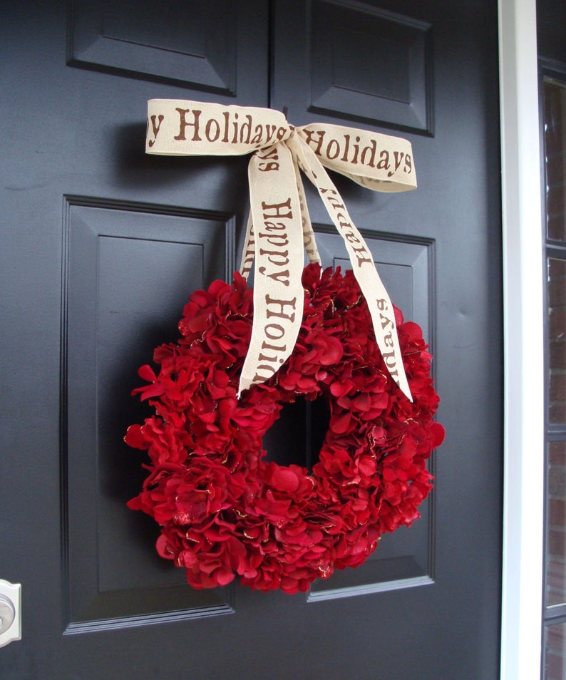 handmade wreaths for christmas 
