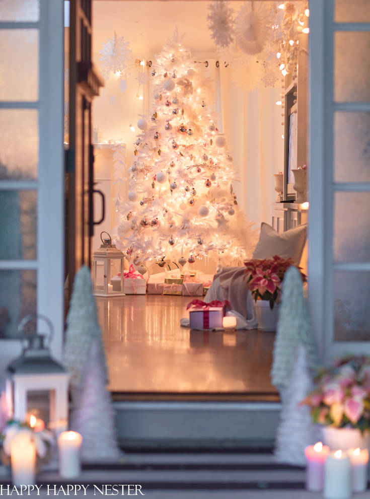 Winter Wonderland Christmas Decorations Home Tour 2021 - The