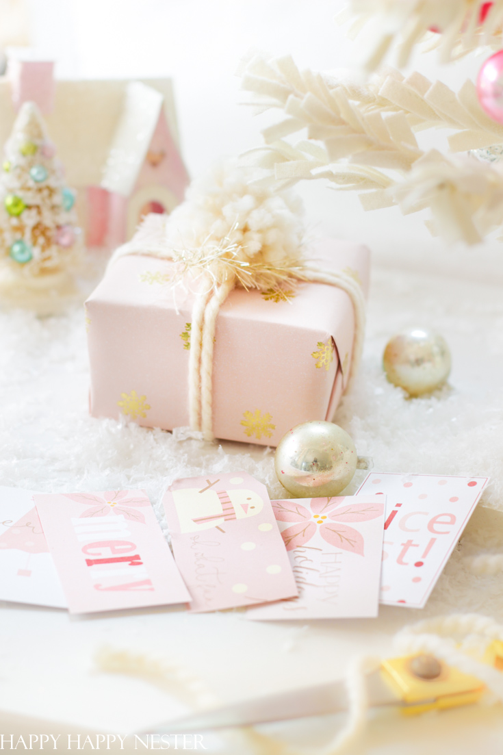 free printable Christmas gift tags