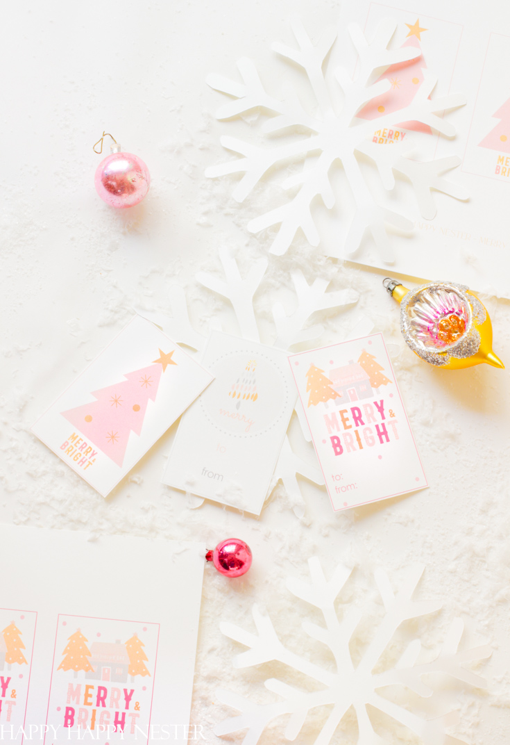 free printable Christmas gift tags