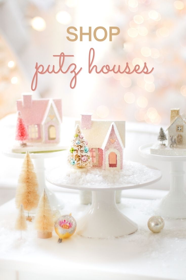 Take a look at Miniature Paper Houses: Putz Houses today. I've rounded up a collection of 20+ premade Putz houses and DIY kits. 