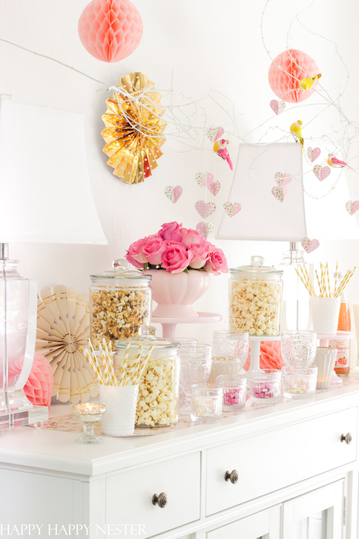 popcorn bar for a party