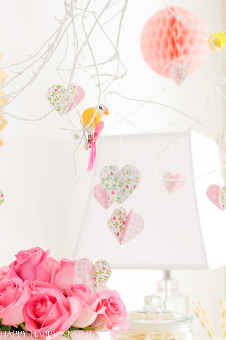 popcorn bar for a party include pretty decorations