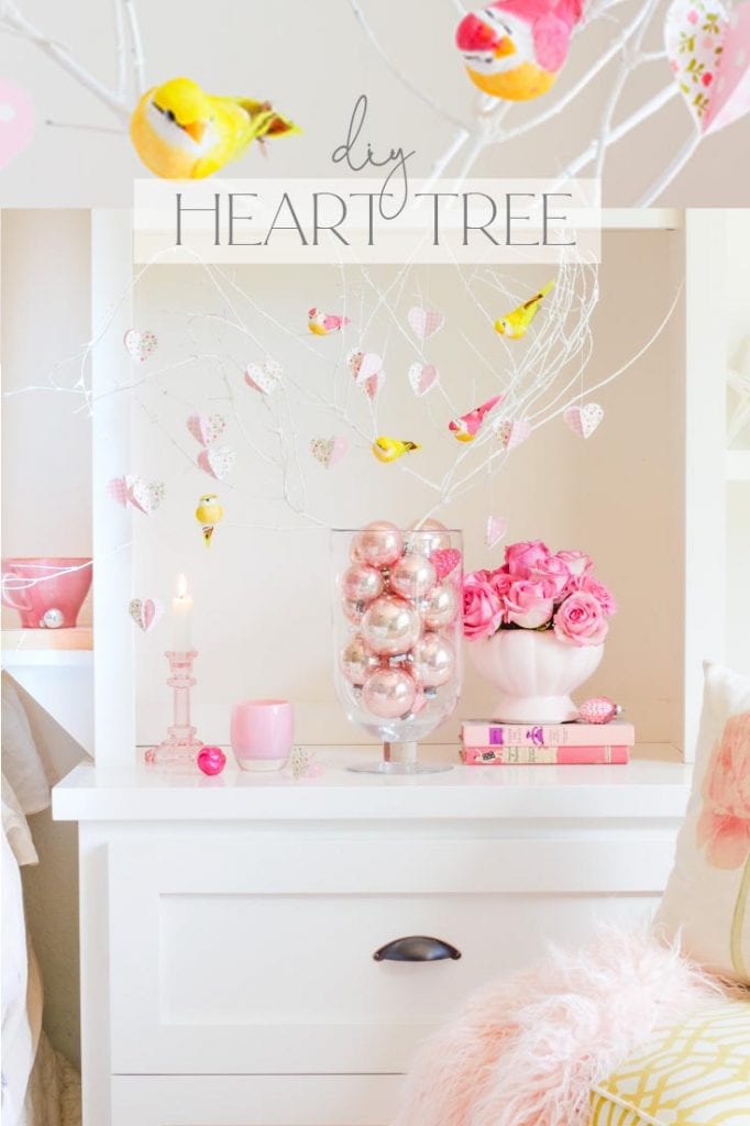 Valentine's Day Heart Tree DIY