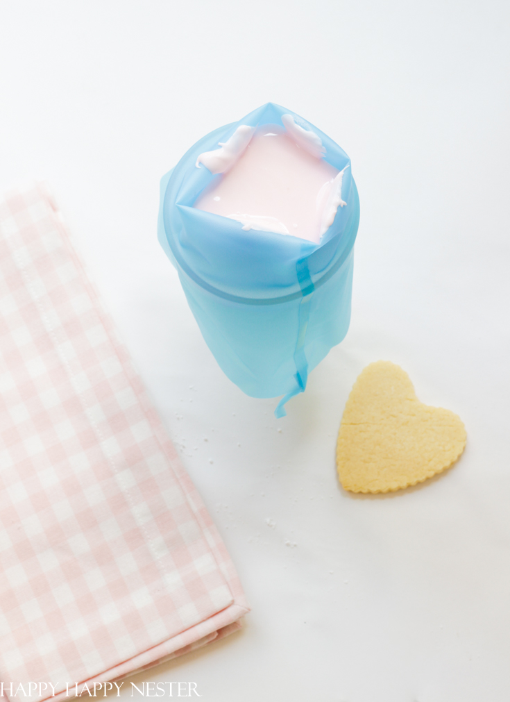 valentine's heart shaped cookies