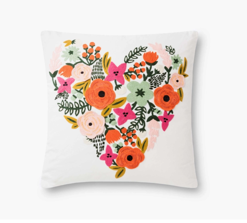 Rifle Paper Co Beautiful Pillows - Happy Happy Nester