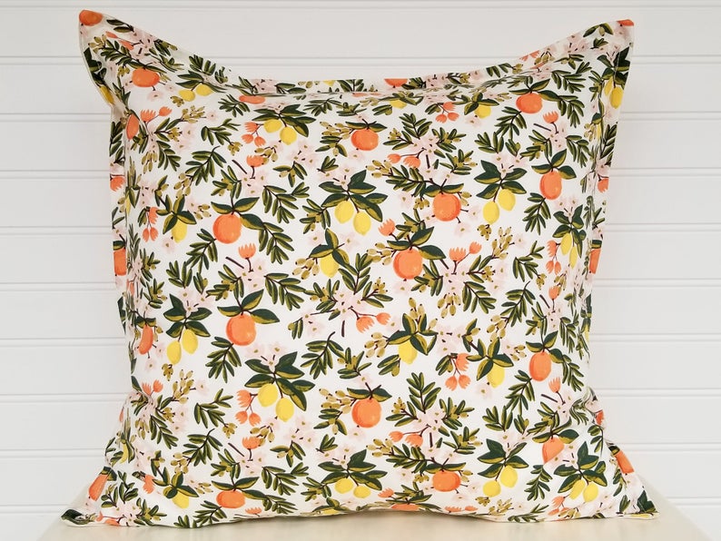 citrus pillow by Rifle