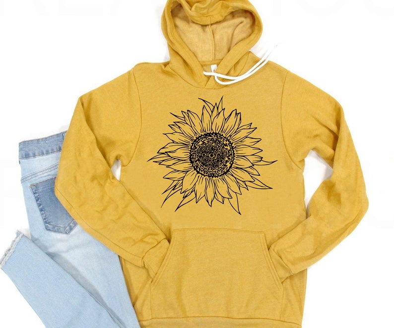 sunflower hoodie