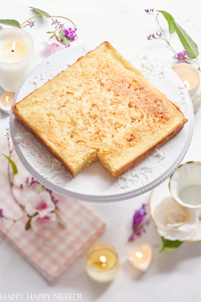 Strawberry Mochi Cake - Kirbie's Cravings