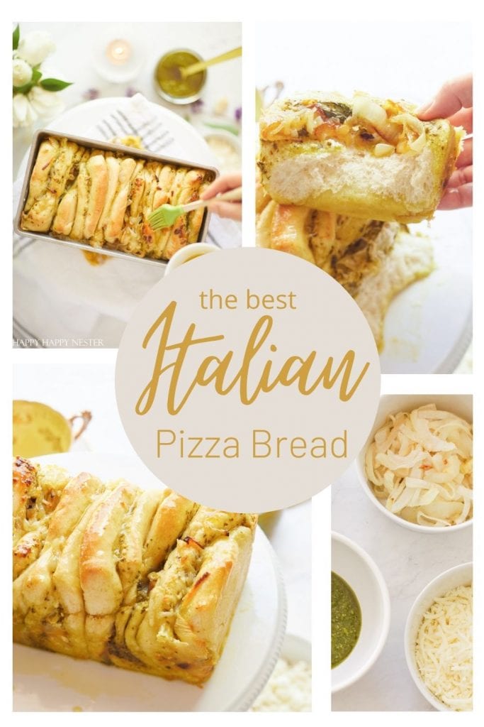 italian pizza bread recipe pin