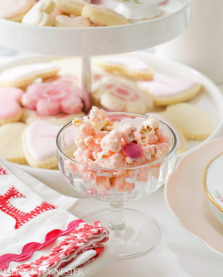 Valentine's desserts for a tray