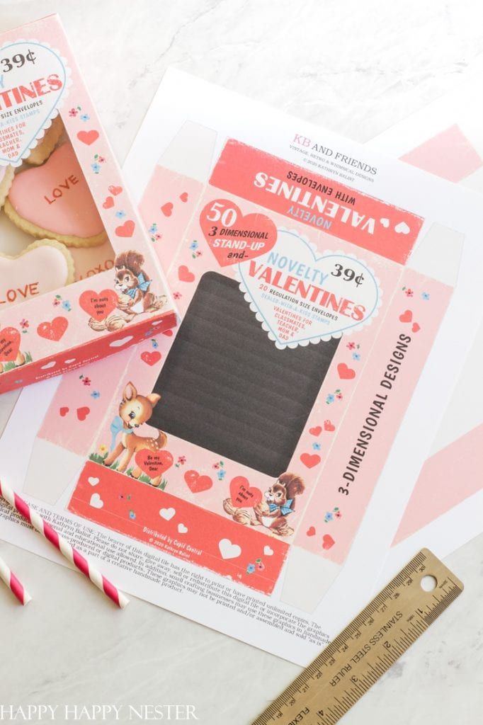 DIY Vintage Scrapbook Gift Box