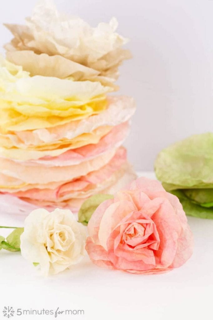 Wafer Paper Flowers Tutorial - Happy Happy Nester