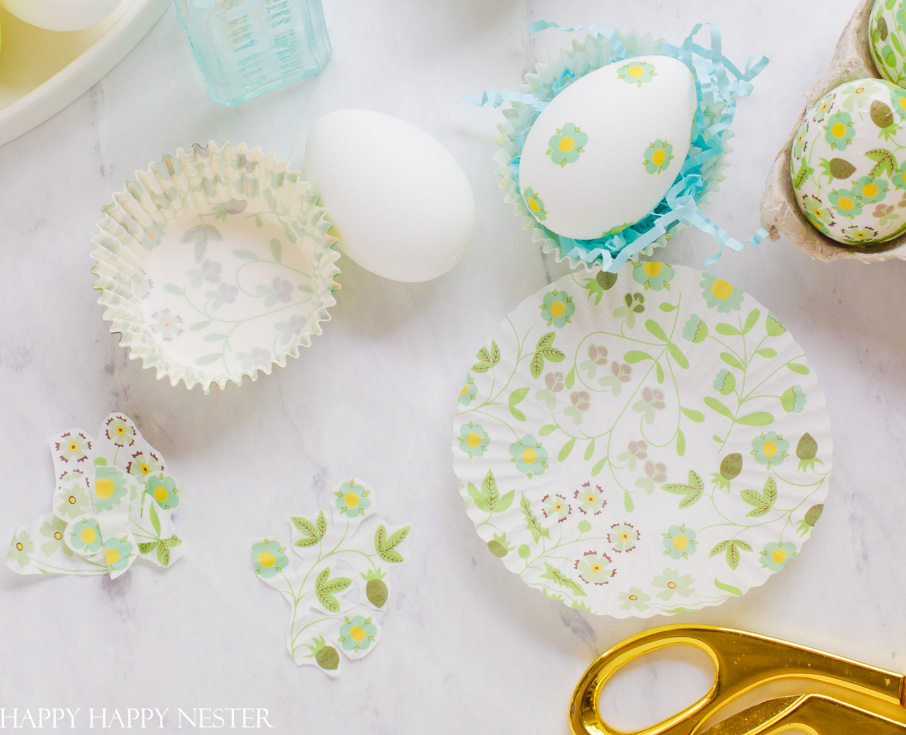 How to Decoupage Easter Eggs with Paper Napkins –