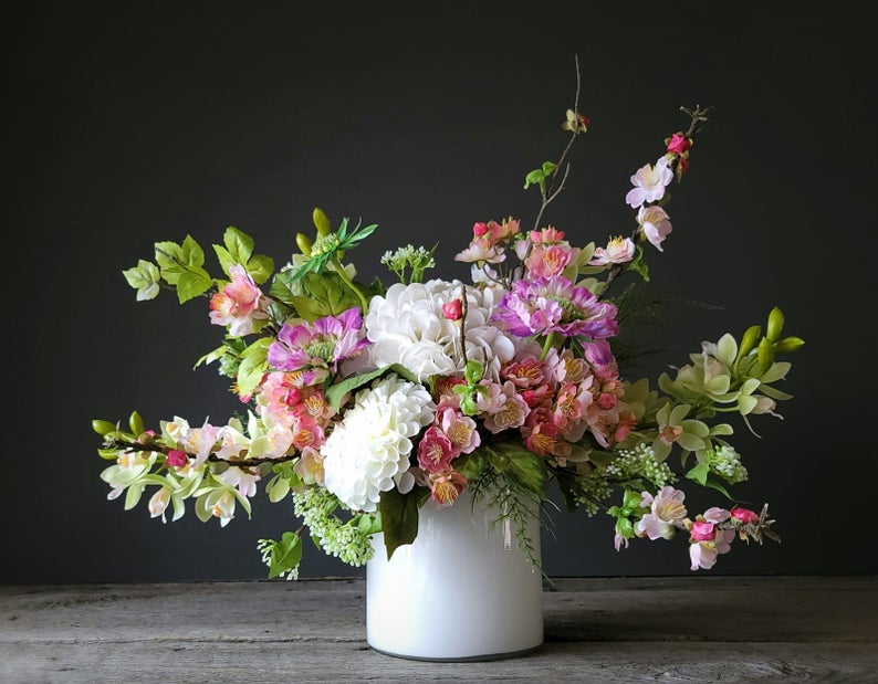 spring floral arrangement