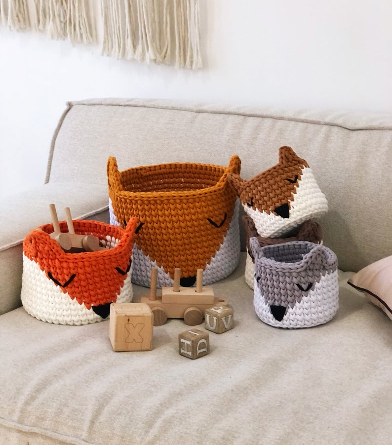 fabric baskets