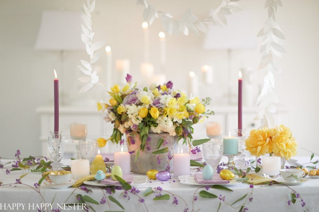 how to arrange a pretty spring floral arrangement