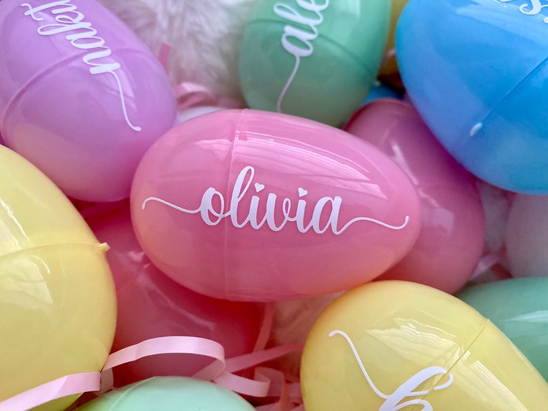 personalized decorative easter eggs