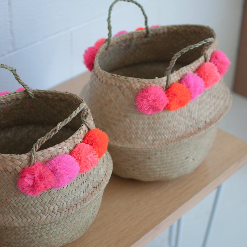 boho baskets