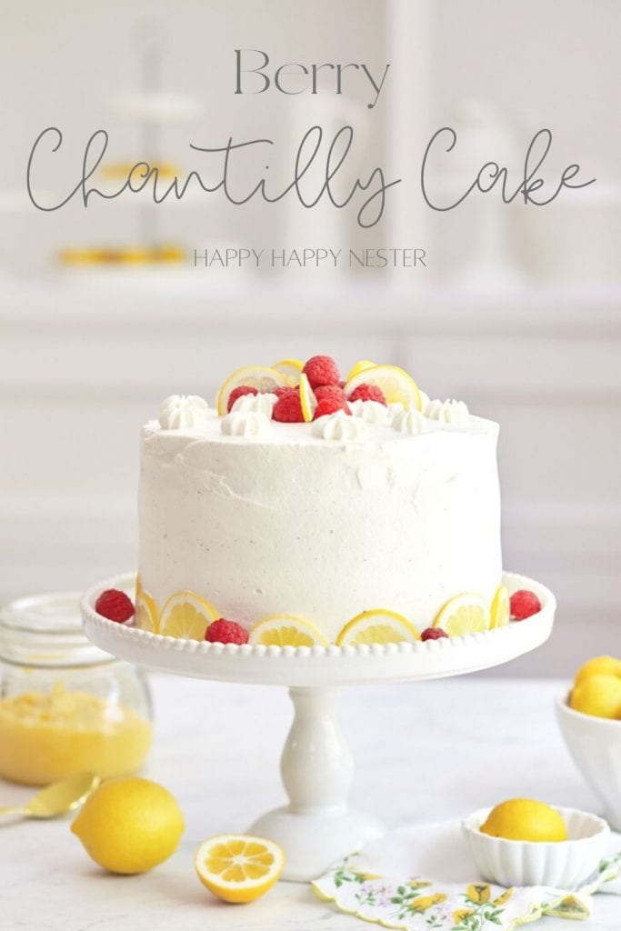 Chantilly Cake Recipe • Love From The Oven