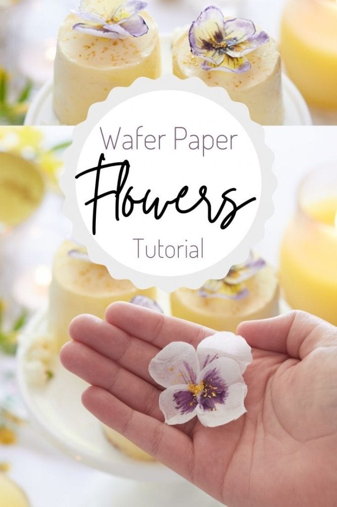 How To Use Wafer Paper On A Cake  Fancy Flours: Where Bakers Bloom