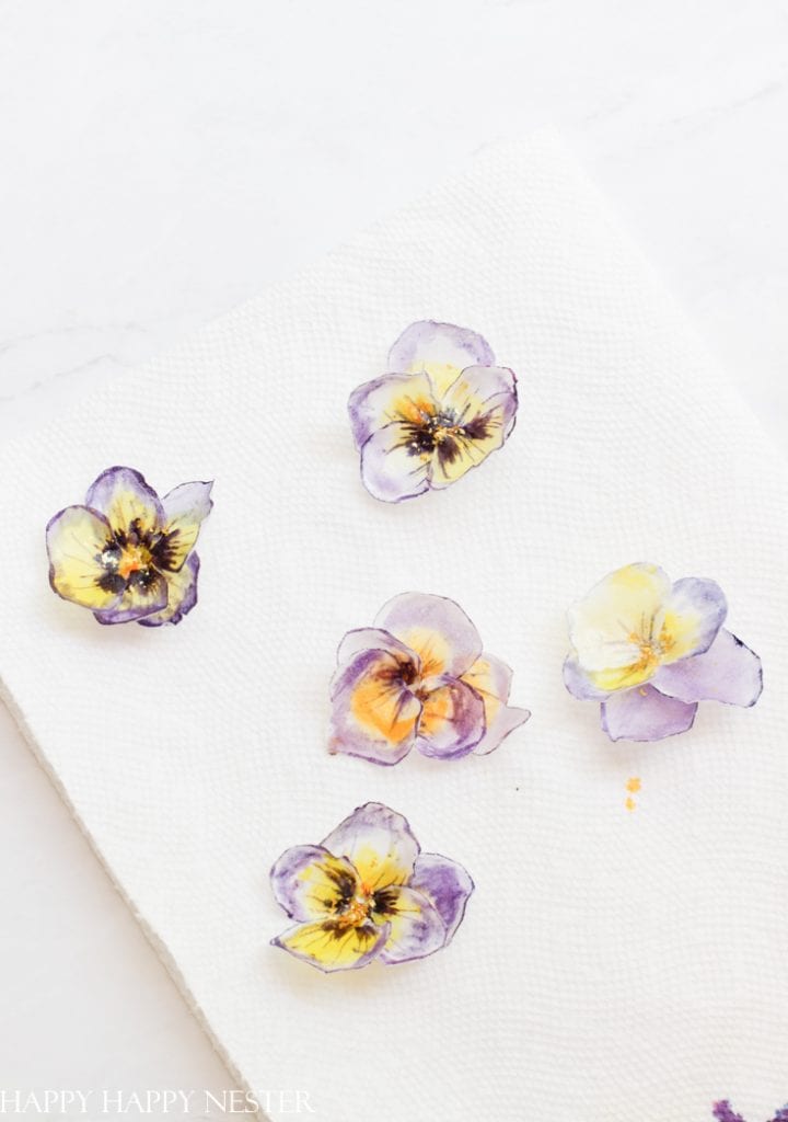 How to Make Edible Flowers with Wafer Paper or Rice Paper?