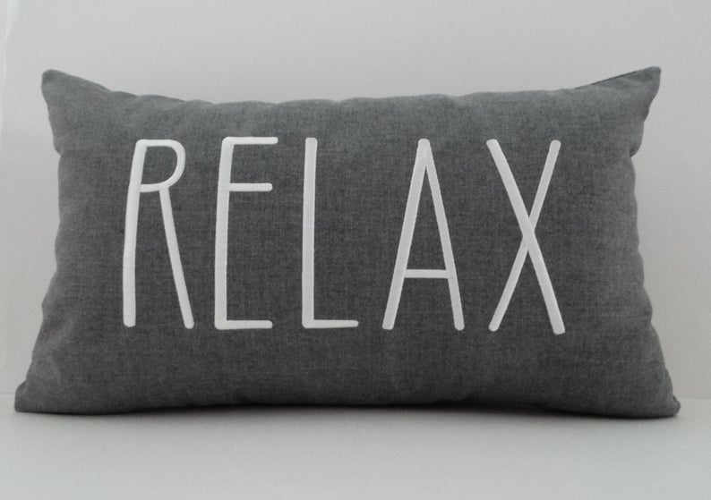 relax summer pillow
