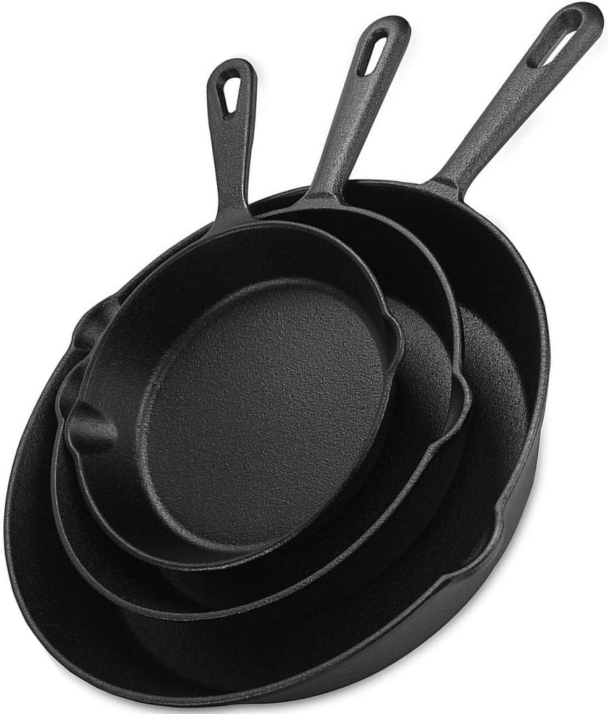 cast iron pans for baking