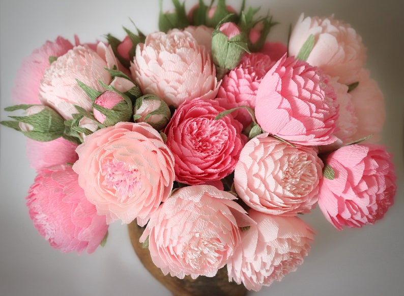 Paper Peonies