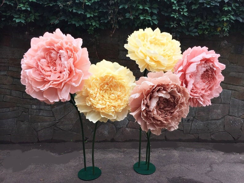 Crepe Paper Flowers