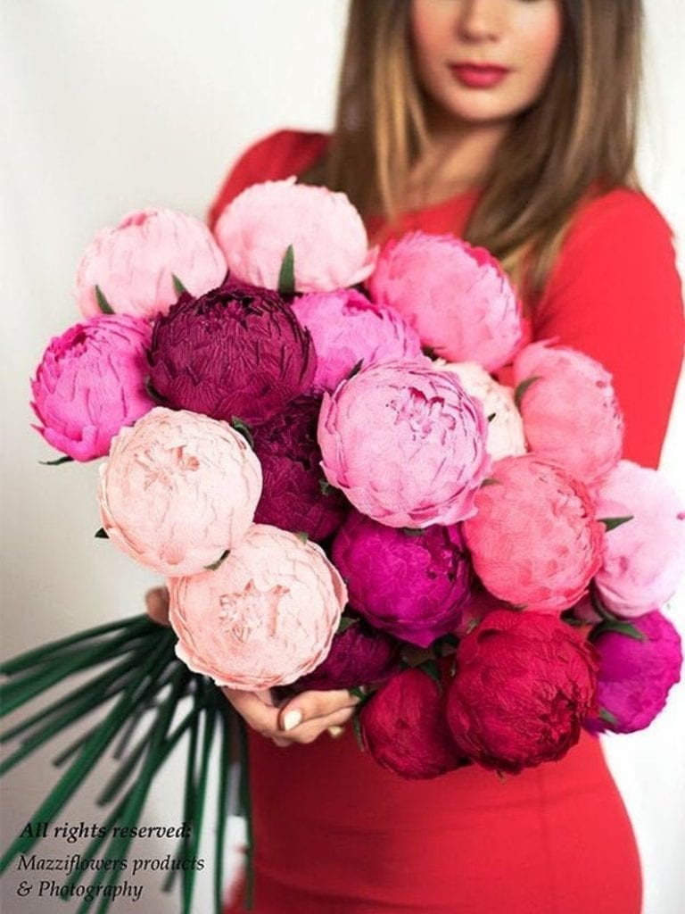 Crepe Paper Flowers