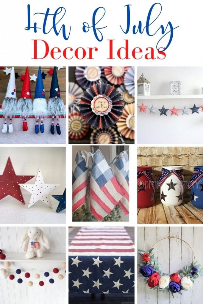 Fuzzy Stick American Flag - Craft Project Ideas