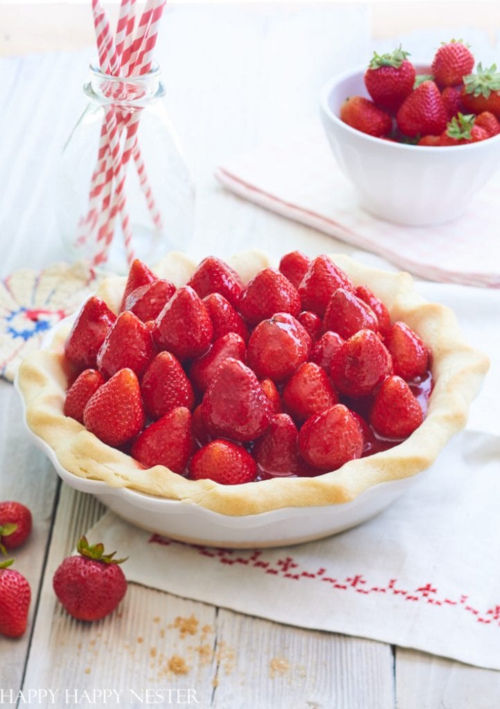 Fresh Strawberry Raspberry Pie Recipe