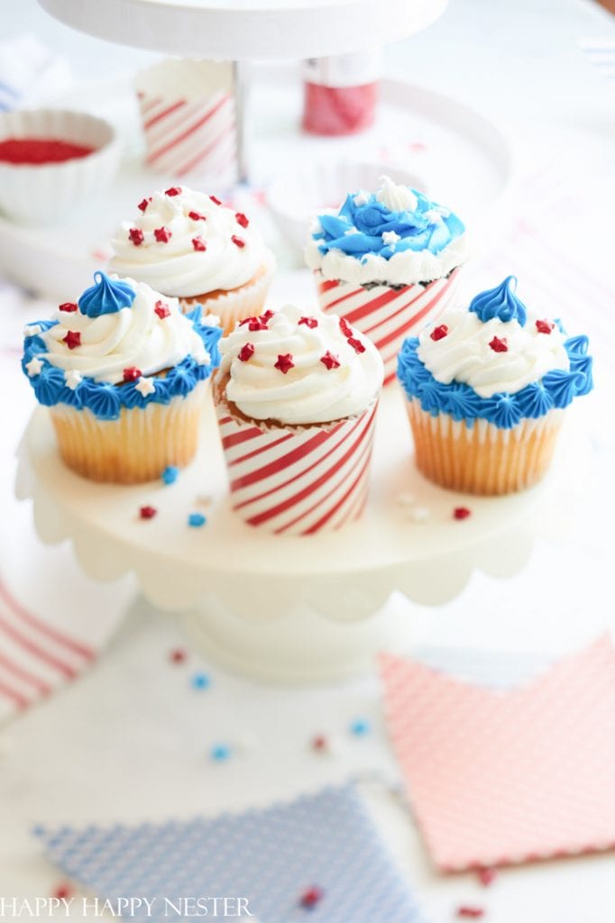 4th of july cupcake decorating ideas