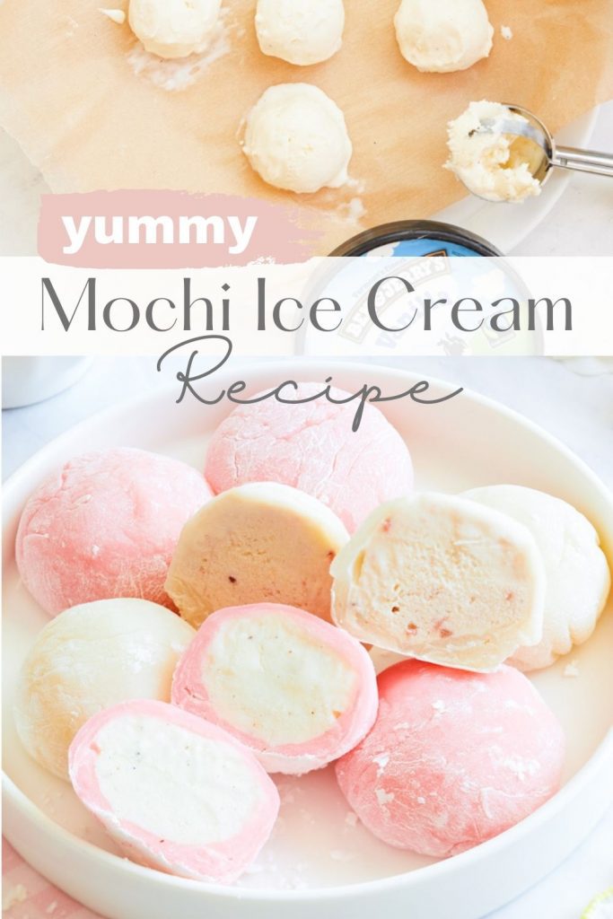 mochi ice cream recipe pin