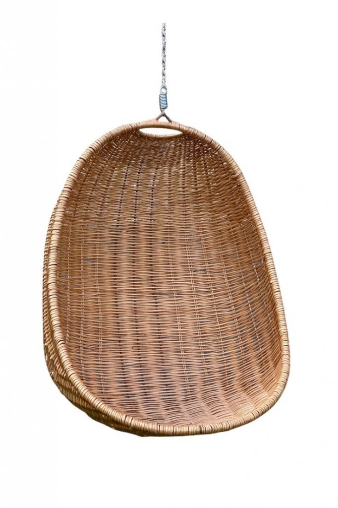 hanging rattan chairs