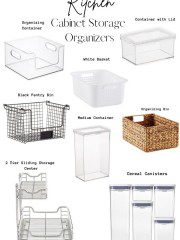 Kitchen Cabinet Storage Organizers
