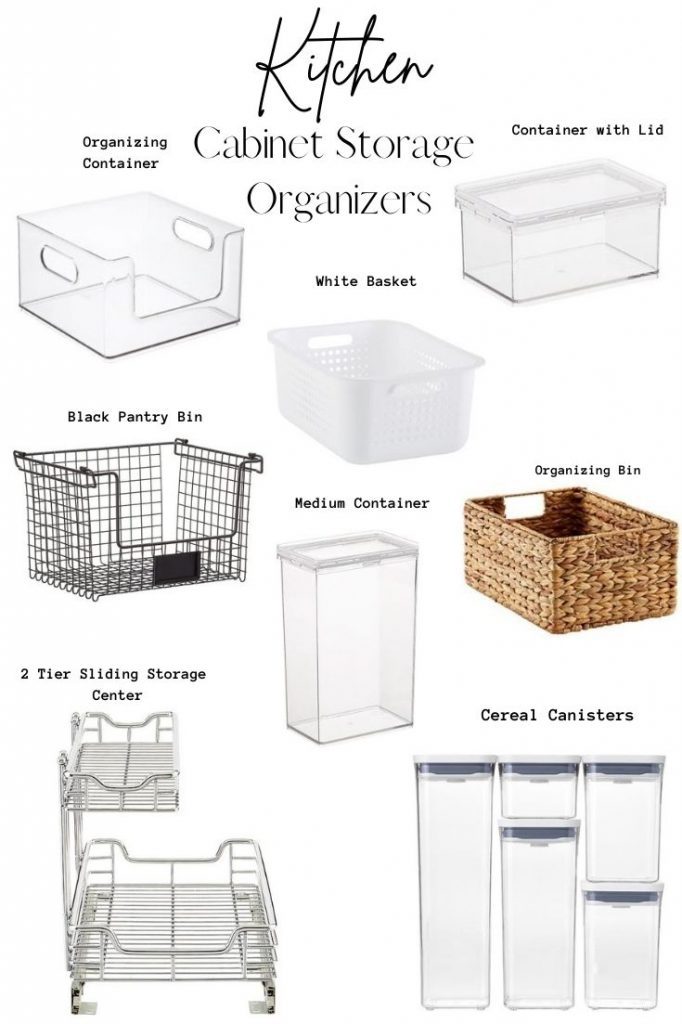 Storage & Organization, Sliding Bin Cube Storage