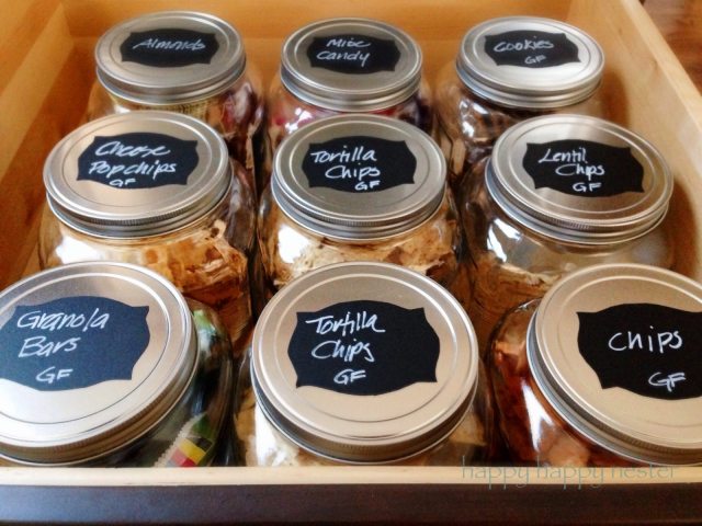 Minimalist Pantry Labels, Waterproof Kitchen Storage Labels, Mason Jar  Stickers, Farmhouse Pantry Organization System 