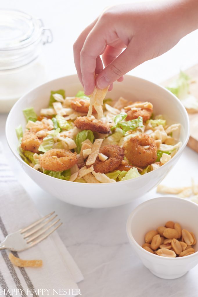 crispy calamari salad recipe