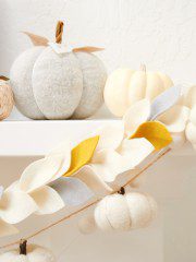 Felt Leaf Garland DIY (Any Holiday) 09-01-2021-Garland-Flower-bouquets5511AlamoHike