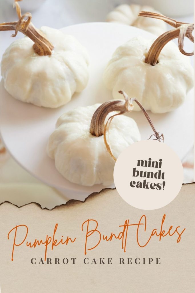 Mini Pumpkin Bundt Cakes (Recipe) - Happy Happy Nester