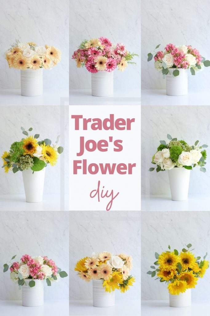 Trader Joe's flower arrangements