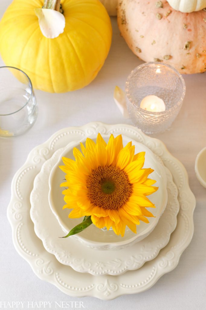 fall tablescape