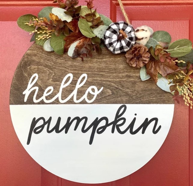 Front Porch Fall Decor - Happy Happy Nester