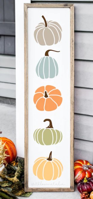 front porch fall decor