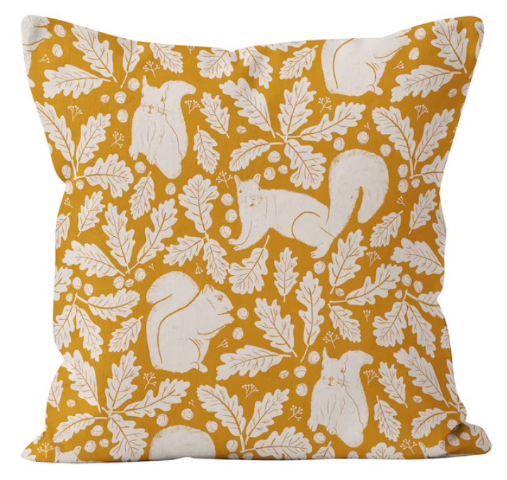 fall leaf shaped pillow