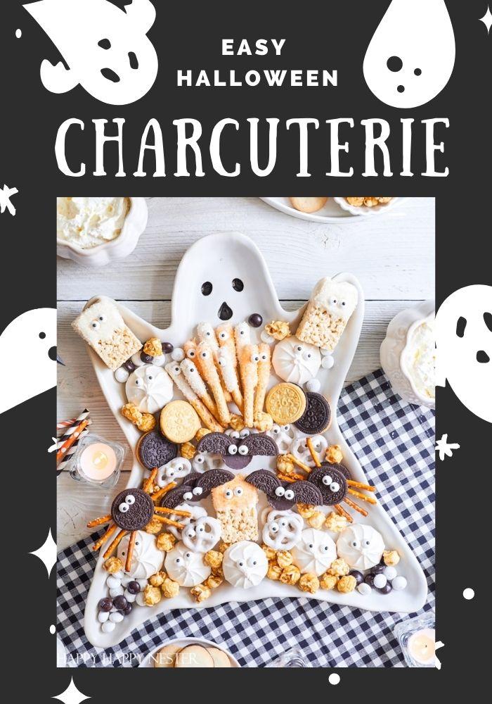 halloween candy charcuterie board