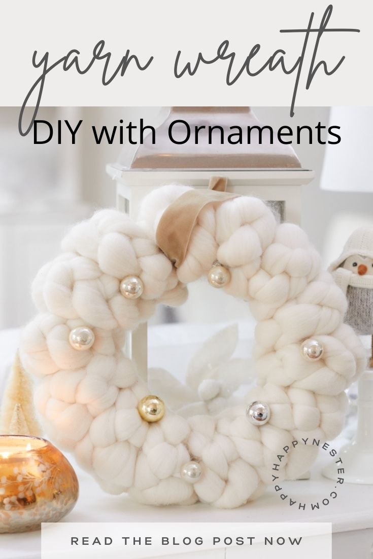 Please Note: DIY Yarn Wreath