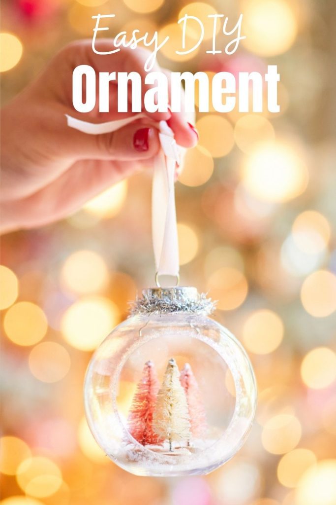 diy christmas diorama ornaments pin